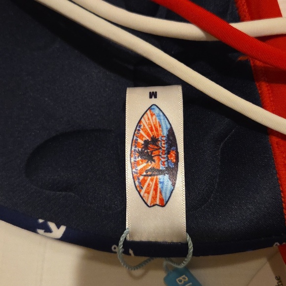 BINGO Navy Anchor Print Bikini Set - Picture 8 of 8